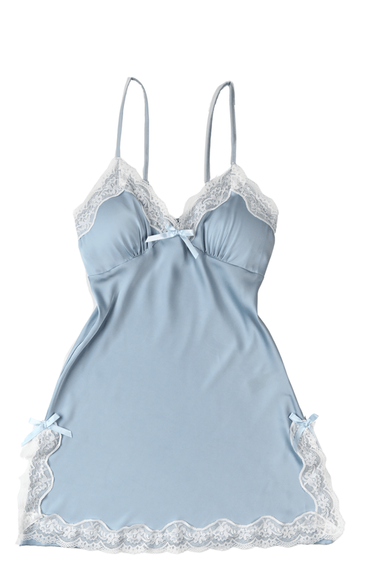 Malibu Sky Babydoll Gown