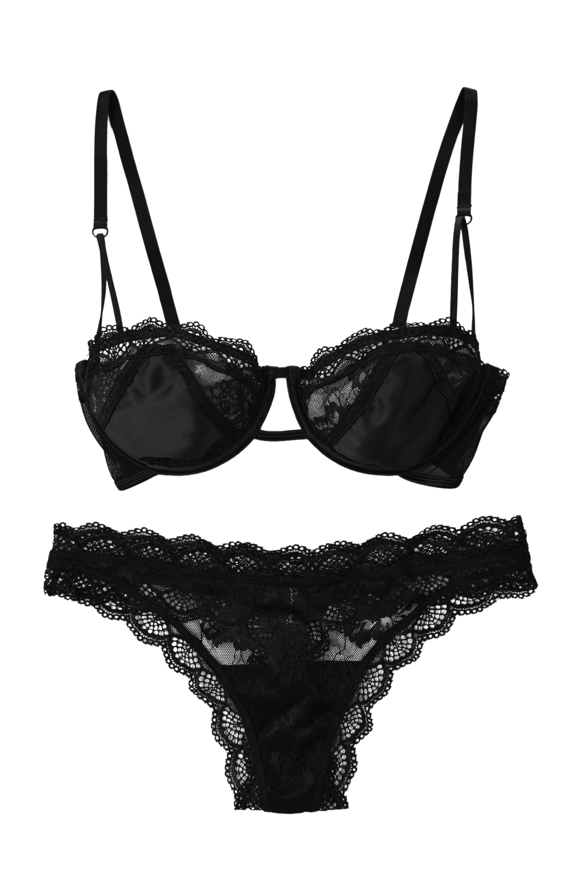 Black Aura Lingerie Set Sundays In California Black Aura Lingerie Set Sundays In California